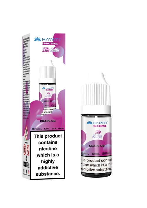 Grape GB Nic Salt E-Liquid by Hayati Pro Max 10ml